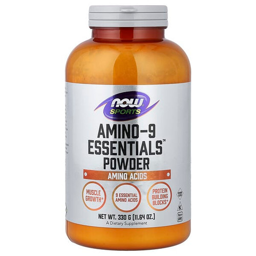 <img alt="NOW Foods, Sports, Amino-9 Essentials Powder, 11.64 oz (330 g)" title="NOW Foods, Sports, Amino-9 Essentials Powder, 11.64 oz (330 g),733739002068"