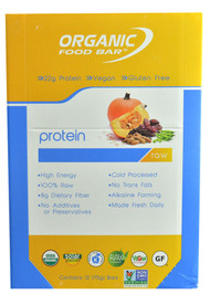 Organic Food Bar Raw and Vegan Pumpkin -- 12 Bars