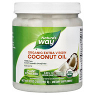 <img alt="Natures Way, Organic Extra Virgin Coconut Oil, 32 oz (907 g)" title="Natures Way, Organic Extra Virgin Coconut Oil, 32 oz (907 g),033674156599"
