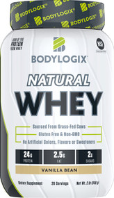 Bodylogix Natural Whey Vanilla Bean -- 2 lbs