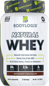 Bodylogix Natural Whey Decadent Chocolate -- 2 lbs