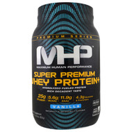 Maximum Human Performance, Super Premium Whey Protein, Vanilla, 1.82 lbs (825 g)