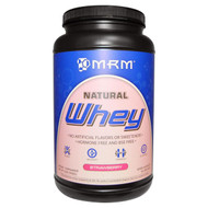 MRM, Natural Whey Protein, Strawberry, 2 lbs (908 g)
