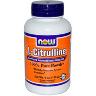Now Foods, L-Citrulline, Pure Powder, 4 oz (113 g)