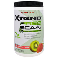 Scivation, Xtend Free BCAAs, Strawberry Kiwi, 15.8 oz (450 g)
