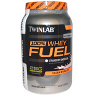Twinlab, 100% Whey Fuel, Lean Muscle, Strawberry Shortcake, 2 lbs (907 g)