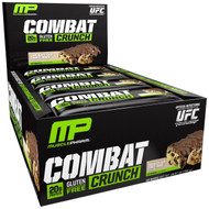 MusclePharm, Combat Crunch, Chocolate Chip Cookie Dough, 12 Bars,  63 g Each