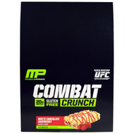 MusclePharm, Combat Crunch, White Chocolate Raspberry, 12 Bars, 2.22 oz (63 g) Each