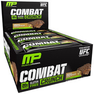 MusclePharm, Combat Crunch Protein Bars, Chocolate Peanut Butter Cup, 12 Bars, 2.22 oz (63 g) Each