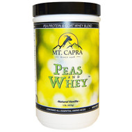 Mt. Capra, Peas & Whey, Natural Vanilla, 1 lb (453 g)
