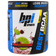 BPI Sports, Best BCAA Shredded, Lean Muscle Recovery Formula, Cherry Lime , 9.7 oz (275 g)