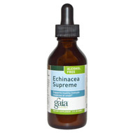 Gaia Herbs, Echinacea Supreme, Alcohol Free, 2 fl oz (60 ml)