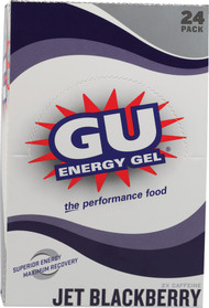 GU Energy Labs Energy Gel Jet Blackberry -- 24 Packets