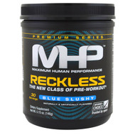 Maximum Human Performance, Premium Series, Reckless Pre-Workout, Blue Slushy, 5.15 oz (146 g)