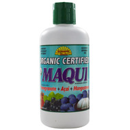 Dynamic Health  Laboratories, Organic, Maqui, Aristotelia Chilensis Juice Blend, 33.8 fl oz (1 Liter)