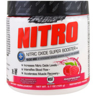 Bluebonnet Nutrition Extreme Edge Nitro Powder Raspberry -- 3.7 oz