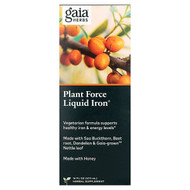 <img alt="Gaia Herbs, Plant Force Liquid Iron, 16 fl oz (473 ml)" title="Gaia Herbs, Plant Force Liquid Iron, 16 fl oz (473 ml),751063146272"