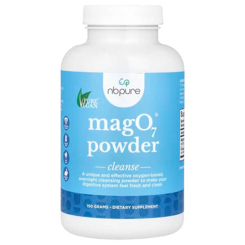 <img alt="NB Pure, MagO7 Powder, Cleanse, 150 g" title="NB Pure, MagO7 Powder, Cleanse, 150 g,013886030214"