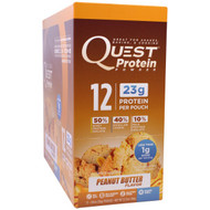 Quest Nutrition, Protein Powder, Peanut Butter, 12 Pouches, 1.06 oz (30 g) Each