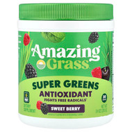 <img alt="Amazing Grass, Super Greens Antioxidant, Sweet Berry, 7.4 oz (210 g)" title="Amazing Grass, Super Greens Antioxidant, Sweet Berry, 7.4 oz (210 g),829835000791"