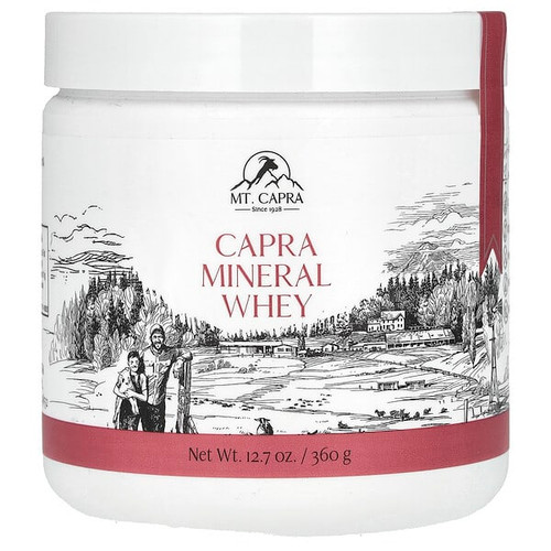 <img alt="Mt. Capra, Capra Mineral Whey, 12.7 oz (360 g)" title="Mt. Capra, Capra Mineral Whey, 12.7 oz (360 g),633924003606"