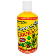 Natures Plus, Source of Life, Liquid Multi-Vitamin & Mineral Supplement with Whole Food Concentrates, Tropical Fruit Flavor, 30 fl oz (887.10 ml)