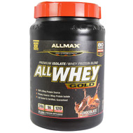 ALLMAX Nutrition, AllWhey Gold, 100% Whey Protein + Premium Whey Protein Isolate, Chocolate, 2 lbs (907 g)