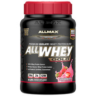 ALLMAX Nutrition, AllWhey Gold, 100% Whey Protein + Premium Whey Protein Isolate, Strawberry, 2 lbs (907 g)