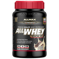 ALLMAX Nutrition, AllWhey Gold, 100% Whey Protein + Premium Whey Protein Isolate, Cookies & Cream, 2 lbs (907 g)