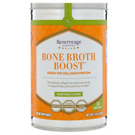 ReserveAge Nutrition, Bone Broth Boost, Grass-Fed Collagen Protein, Vegetable Flavor, 24 Broth Bags, 2.12 oz (60 g)