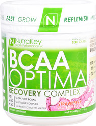 NutraKey BCAA Optima Strawberry Watermelon -- 30 Servings