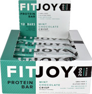 FitJoy Protein Bar Mint Chocolate Crisp - 12 Bars