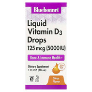 <img alt="Bluebonnet Nutrition, Liquid Vitamin D3 Drops, Citrus, 125 mcg (5,000 IU), 1 fl oz (30 ml)" title="Bluebonnet Nutrition, Liquid Vitamin D3 Drops, Citrus, 125 mcg (5,000 IU), 1 fl oz (30 ml),743715003781"