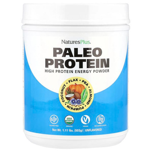 <img alt="NaturesPlus, Paleo Protein Powder, Unflavored , 1.11 lbs (503 g)" title="NaturesPlus, Paleo Protein Powder, Unflavored , 1.11 lbs (503 g),097467459571"