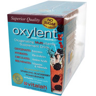 Vitalah Oxylent Daily Multivitamin Drink Sparkling Blackberry Pomegranate - 30 Packets