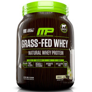MusclePharm Natural, Grass-Fed Whey, Natural Whey Protein Powder Drink Mix, Vanilla, 1.85 lbs (840 g)