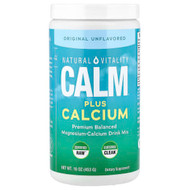 <img alt="Natural Vitality, CALM, Plus Calcium, Magnesium-Calcium Drink Mix, Original Unflavored, 16 oz (453 g)" title="Natural Vitality, CALM, Plus Calcium, Magnesium-Calcium Drink Mix, Original Unflavored, 16 oz (453 g),183405000988"