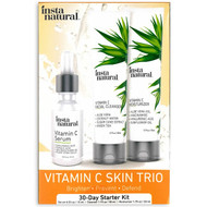 InstaNatural, Vitamin C Skin Trio, 30-Day Starter Kit, 3 Piece Kit