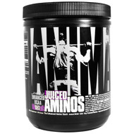 Universal Nutrition, Animal Enhanced BCAA, Juiced Aminos, Grape Juiced, 376 g