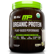 MusclePharm Natural, Organic Protein, Plant-Based Performance, Vanilla, 1.25 lbs (567 g)