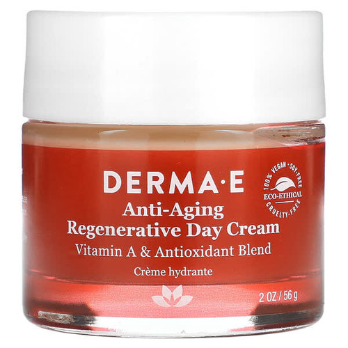 <img alt="DERMA E, Anti-Aging Regenerative Day Cream, 2 oz (56 g)" title="DERMA E, Anti-Aging Regenerative Day Cream, 2 oz (56 g),030985021257"