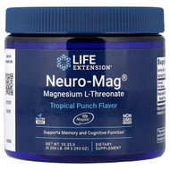 <img alt="Life Extension, Neuro-Mag, Magnesium L-Threonate, Tropical Punch, 3.293 oz (93.35 g)" title="Life Extension, Neuro-Mag, Magnesium L-Threonate, Tropical Punch, 3.293 oz (93.35 g),737870203292"