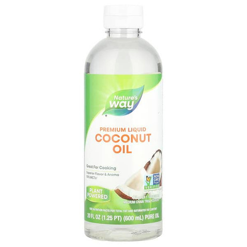 <img alt="Natures Way, Premium Liquid Coconut Oil, 20 fl oz (600 ml)" title="Natures Way, Premium Liquid Coconut Oil, 20 fl oz (600 ml),033674158586"