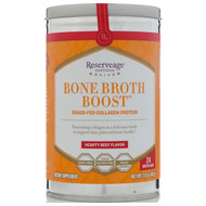 ReserveAge Nutrition, Bone Broth Boost, Grass-Fed Collagen Protein, Hearty Beef Flavor, 24 Broth Bags, 2.12 oz (60 g)