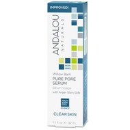 Andalou Naturals, Pure Pore Serum, Clear Skin, Willow Bark, 1.1 fl oz (32 ml)