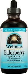 Source Naturals Wellness Elderberry Liquid Extract -- 8 fl oz