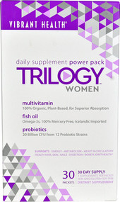Vibrant Health, Trilogy Women, Daily Power Packs, Version 2.0, 30 Packets (Discontinued Item)