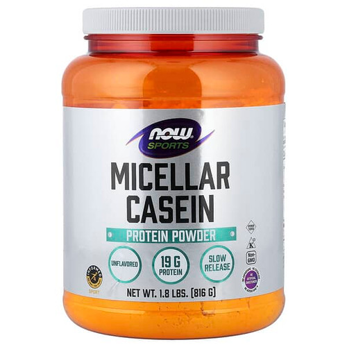 <img alt="NOW Foods, Sports, Micellar Casein Protein Powder, Unflavored, 1.8 lbs (816 g)" title="NOW Foods, Sports, Micellar Casein Protein Powder, Unflavored, 1.8 lbs (816 g),733739021229"