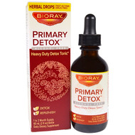 Bioray, Primary Detox, Heavy Duty Detox Tonic, Alcohol Free, 2 fl oz (60 ml)