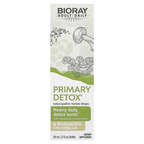 <img alt="Bioray, Primary Detox, Heavy Duty Detox Tonic, Alcohol Free, 2 fl oz (60 ml)" title="Bioray, Primary Detox, Heavy Duty Detox Tonic, Alcohol Free, 2 fl oz (60 ml),646858160048"